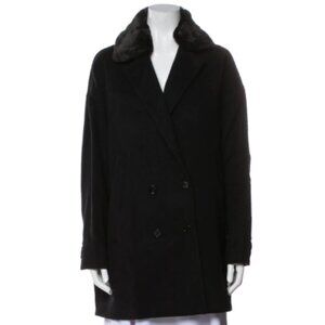 The Kooples Wool Cashmere Blend Coat